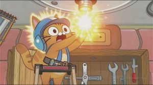 БУБУ устроился на работу электриком#2 BUBU got a job as an electrician. Котик БУ БУ на TV Мяу!