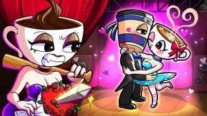 Капучино❤️Ассасино… Но Эспрессона Смотрит на Это с Завистью! | Анимация Брейнрота и Спрунки