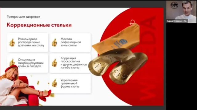 Графеновые очки и коррекционные стельки компании Whieda! смотреть онлайн