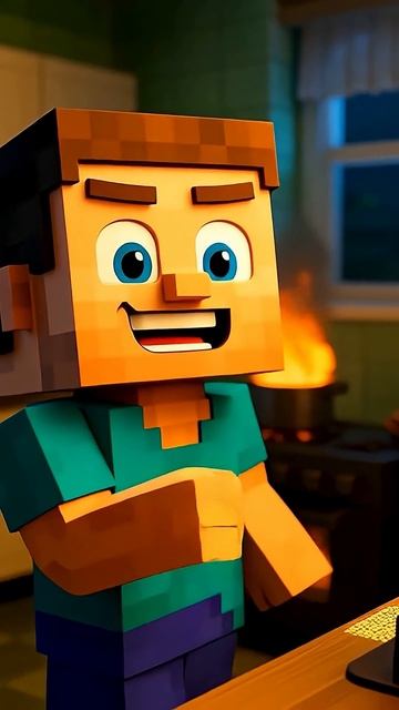 Стив снова всё понял по-своему 😂 #minecraft #funnyshorts смотреть онлайн