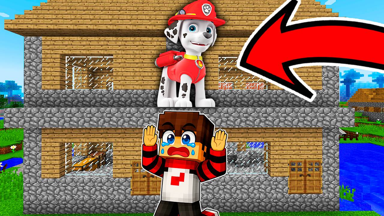 НАД ДОМОМ ЗЕРО ЖИВЕТ МАРШАЛ В МАЙНКРАФТЕ смотреть онлайн