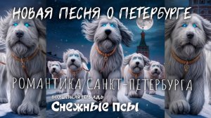 Волшебная тетрадь. «Петербургские снежные псы». Новая романтическая песня о зимнем Петербурге.