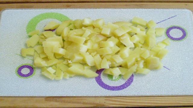 Салат из моркови и картофеля