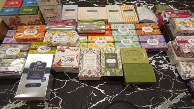 Перебираем запасы мыла. Часть 1. 💕