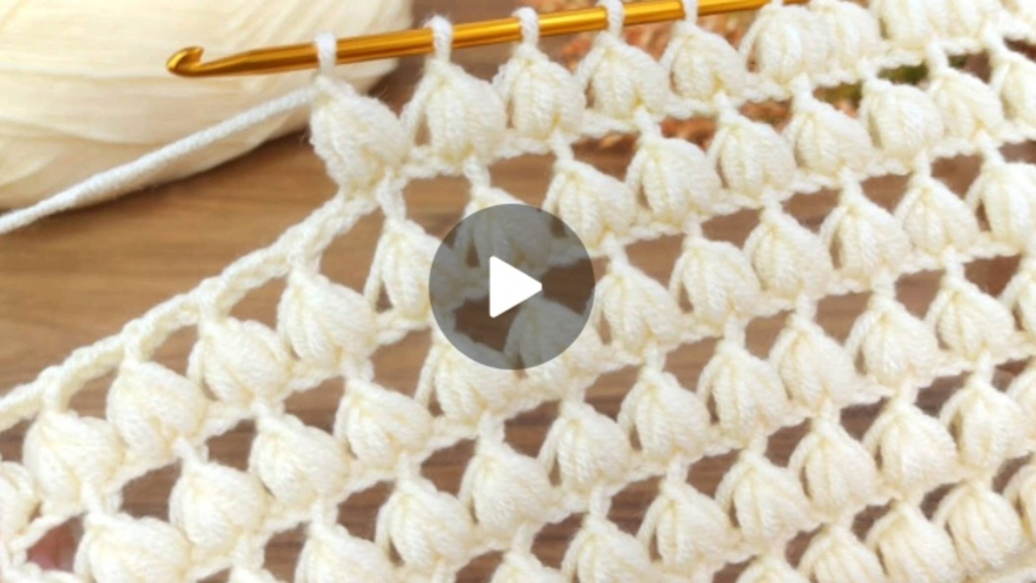 Узор крючком в тунисской технике вязания 🙂 #тунисскоевязание #всевжизнисвязано #вязаниекрючком смотреть онлайн