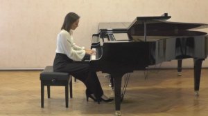 Анастасия Андреева. Ф.Мендельсон. Этюд фа минор