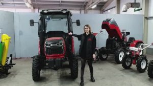 Обзор минитрактора Rossel RT-282D-1