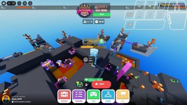 Roblox Skywars Геймплей #2