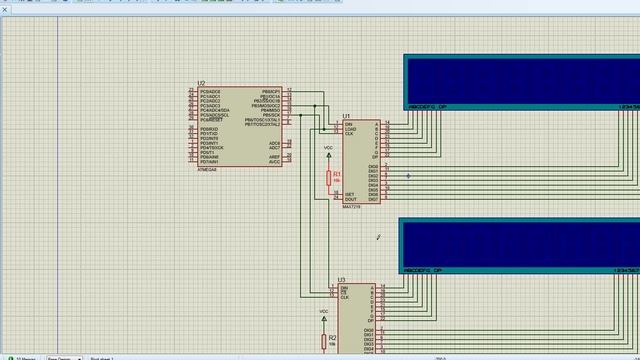 FLOWCODE УРОК 60 Max7219 Max7221
