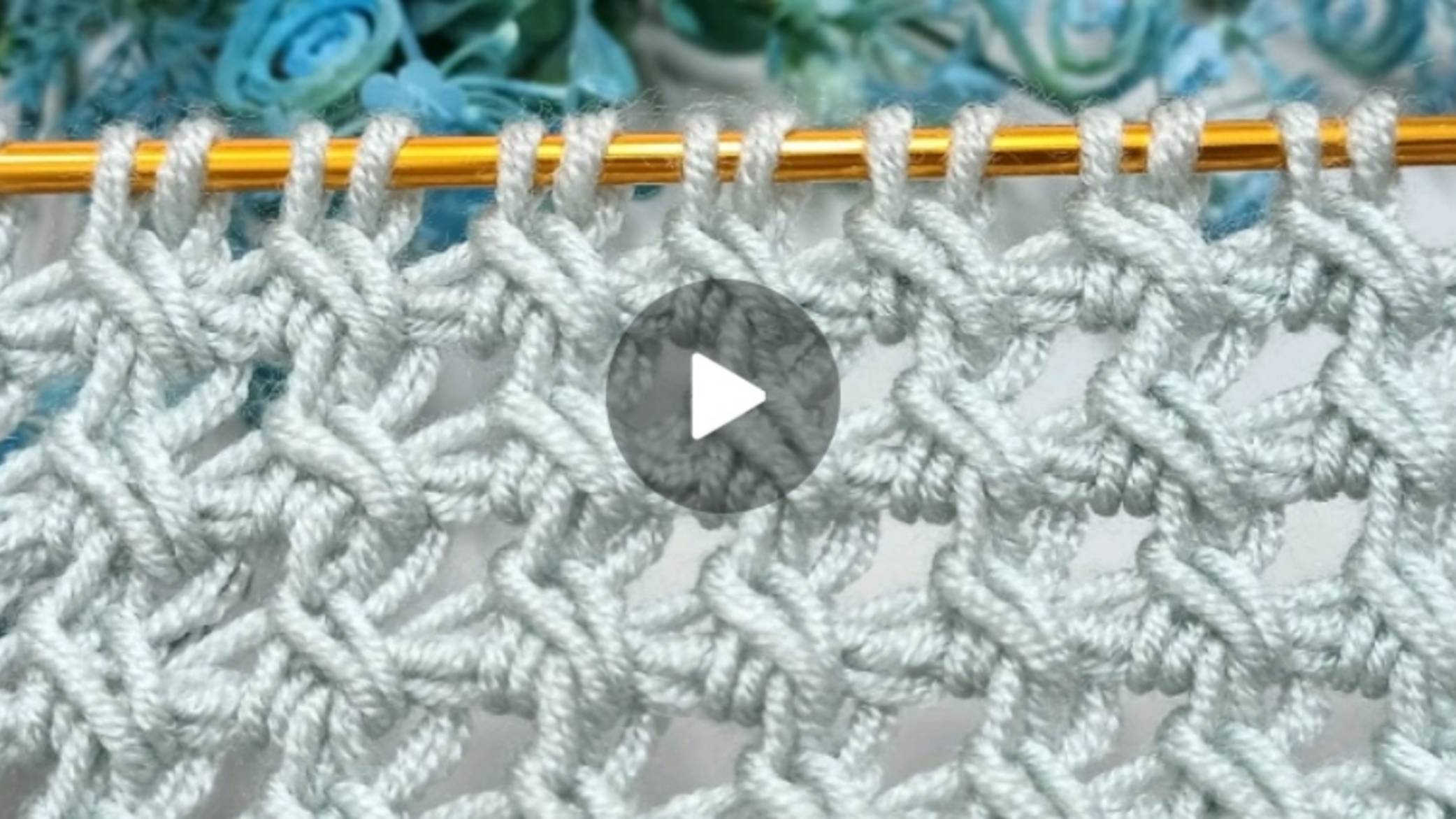 Узор крючком в тунисской технике вязания 🙂 #тунисскоевязание #всевжизнисвязано #вязаниекрючком смотреть онлайн