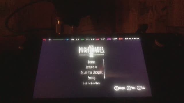 Little Nightmares 3 геймплей на Steam Deck LCD