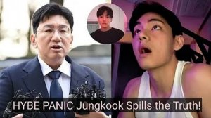 ХАЙБ В ПАНИКЕ после шокового признания Чонгука о Тэхёне — правда раскрыта!