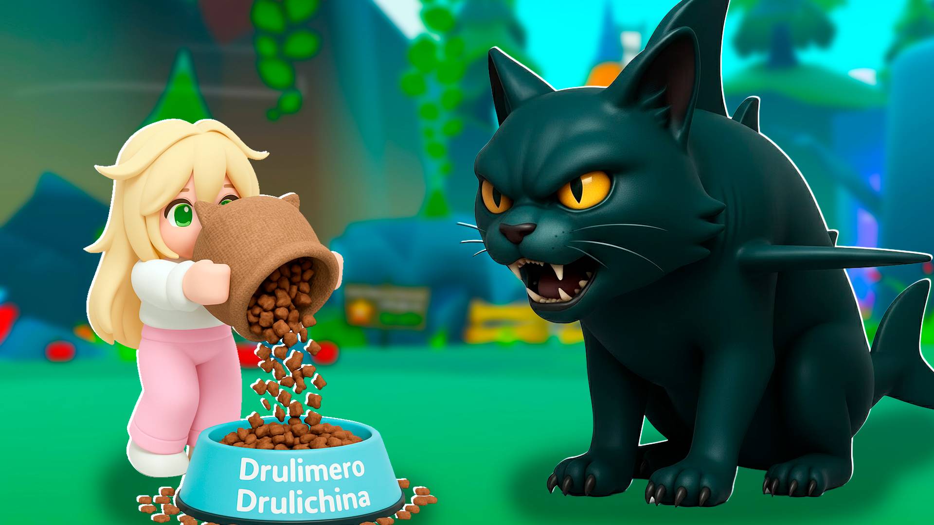 НОВАЯ СЕКРЕТКА Друлимеро Друличина в Хэллоуин ивент в Brainrot Evolution Роблокс ! смотреть онлайн