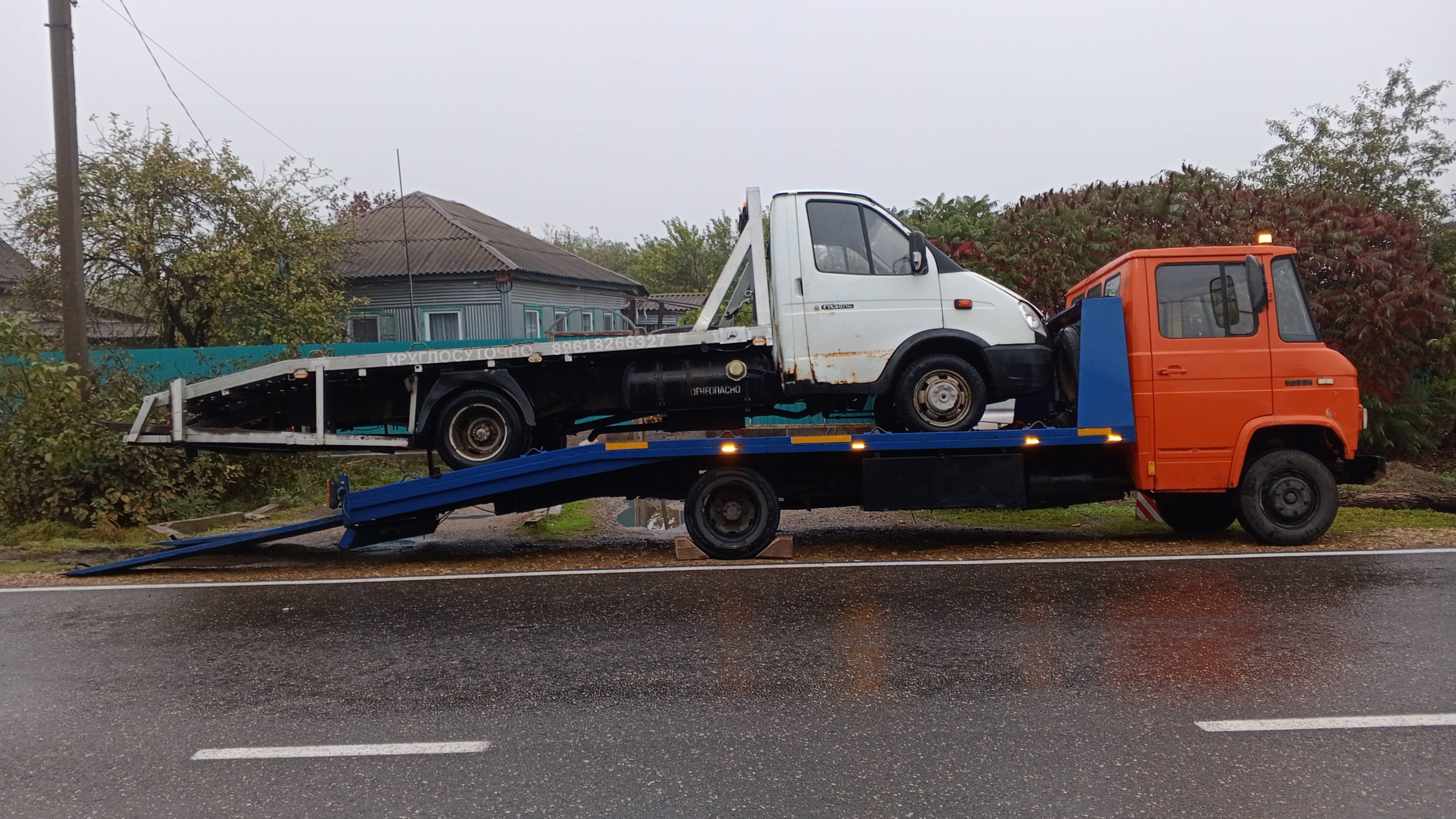 Эвакуируем эвакуатор