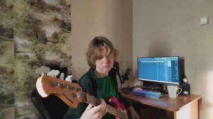 кино - закрой за мной дверь (бас-кавер)