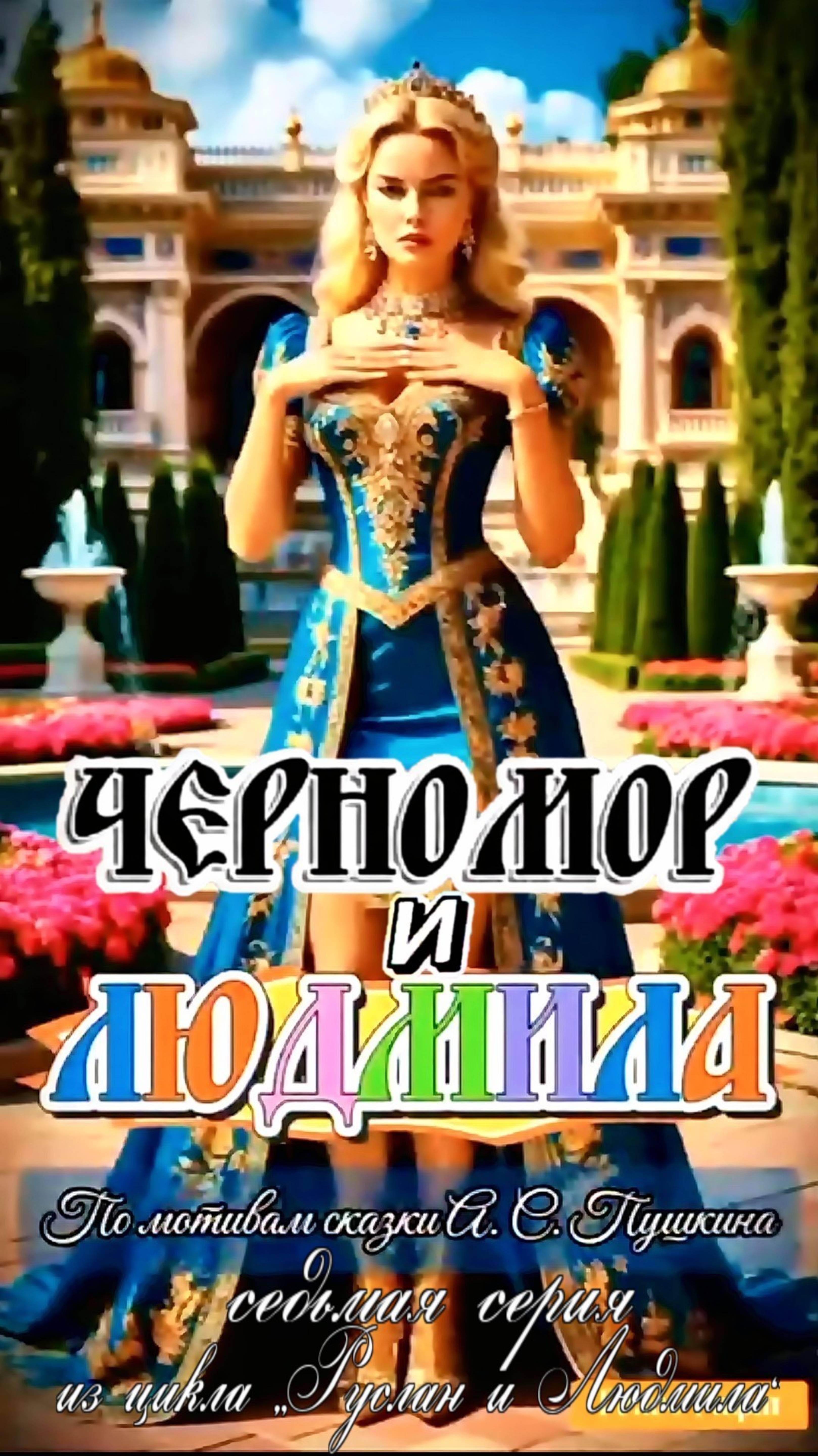«Руслан и Людмила» (7 серия: «Черномор и Людмила» by С.А. Ермашкевич) 🔞 смотреть онлайн