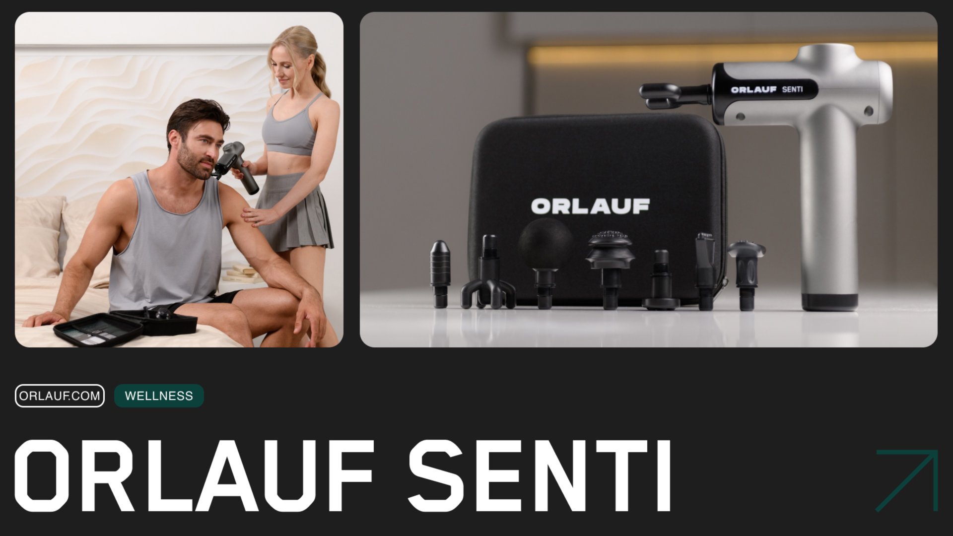 Orlauf Senti — перкуссионный массажер для профессионального восстановления смотреть онлайн