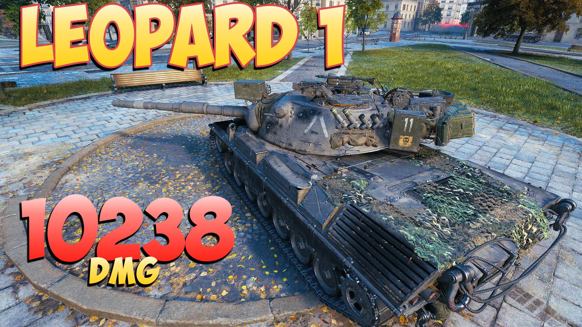 Leopard 1 • Один шаг к вершине! - 5 Фрагов 10.2K Урона • Мир Танков