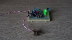 Световые эффекты на микросхеме К561ЛН2.