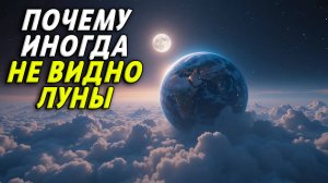 Почему не видно луны