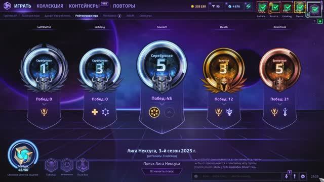 ХОТС (HOTS) Рейтинг - Серебро