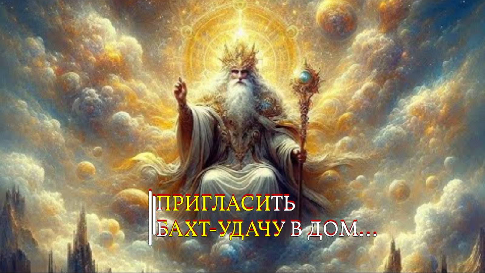 ПРИГЛАСИТЬ БАХТ-УДАЧУ В ДОМ...ДЛЯ ВСЕХ смотреть онлайн