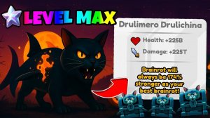 НОВЫЙ ХЭЛЛОУИНСКИЙ БРЕЙНРОТ Drulimero Drulichina В ЭВОЛЮЦИИ БРЕЙНРОТОВ! ROBLOX Brainrot Evolution