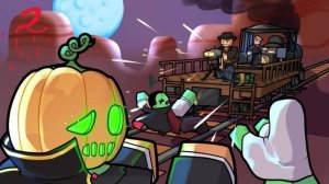 Играю в мёртвые рельсы Хэллоуин (2 часть)