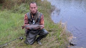 Рыбалка осенью на малых реках. Есть улов!