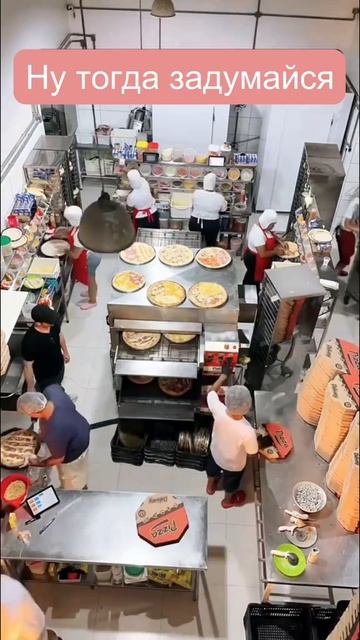 10 минут работы пиццерии. #пицца #кулинария #работа смотреть онлайн