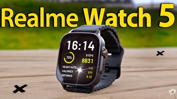 Полный обзор смарт часов Realme Watch 5 глазами реального пользователя со всеми тестами