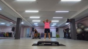 СТЕП АЭРОБИКА ЦЕЛАЯ ТРЕНИРОВКА / STEP AEROBICS