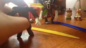 хэлувинский скин на козла из 99 ночей в лесу из пластилина