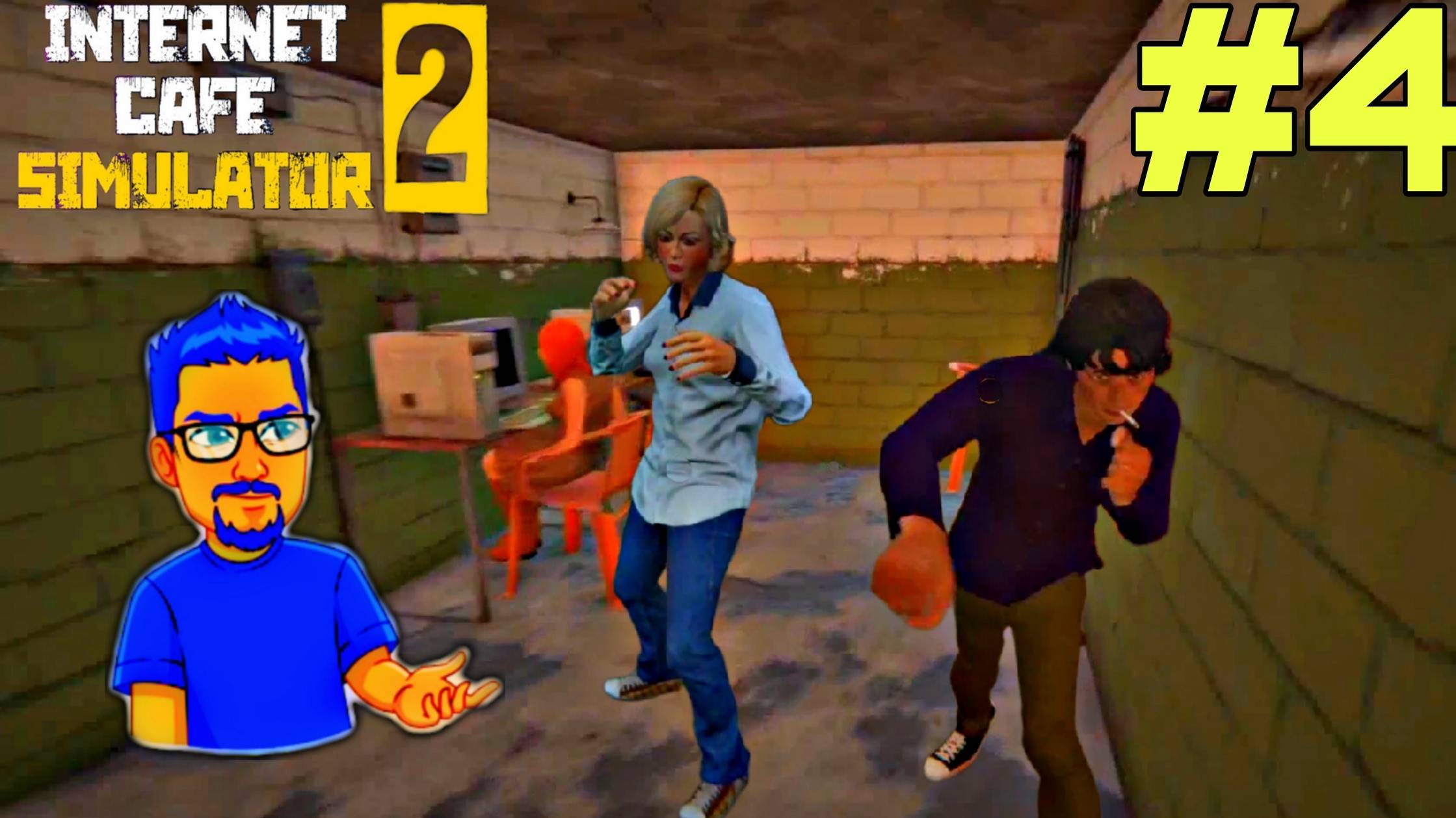 ?INTERNET CAFE SIMULATOR 2?-#4.ОЧЕРЕДНОЕ РАСШИРЕНИЕ И НЕПЛАТЕЛЬЩИКИ. #2023  #cafe #youtube #ютуб