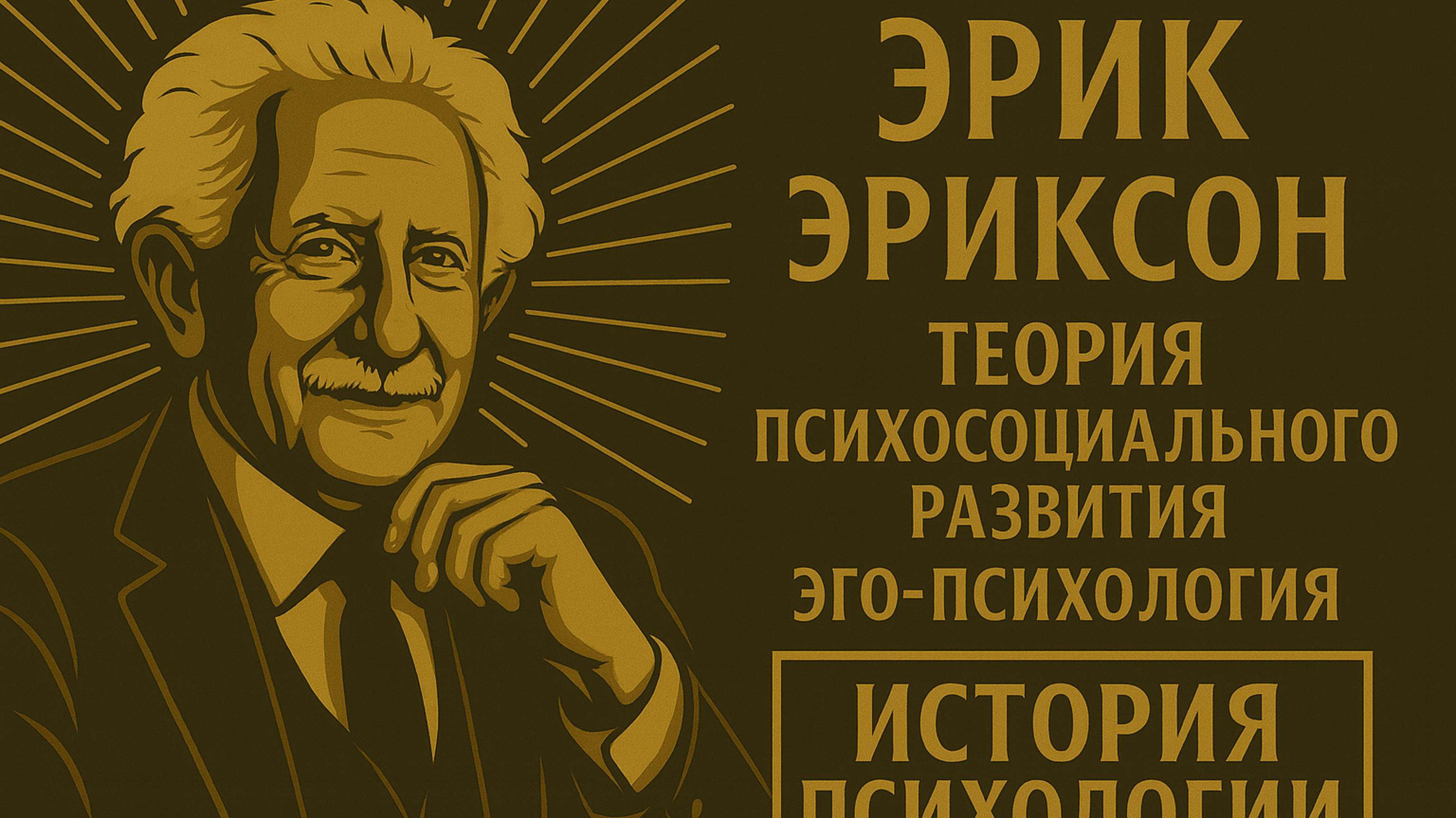 Эрик Эриксон — Кризис как путь 8 стадий Эго психология | История психологии Выпуск 15 #психолог