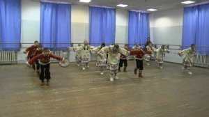 Корякский народный танец   "Вывенка"   анс Сграффито   Южноуральск