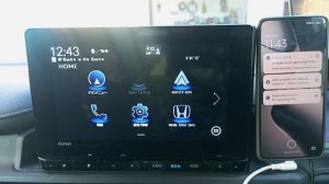 HONDA STEPVGN RP6 Подключение Андроид Авто.