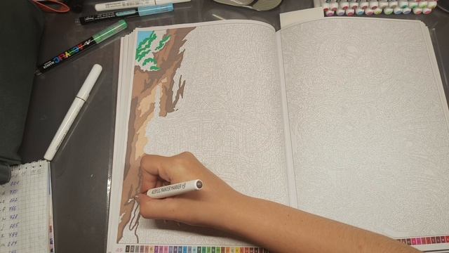 ХОББИ-ВЛОГ. Челендж " Раскрашено за час". смотреть онлайн