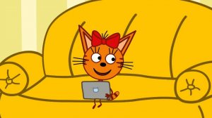 Поздравление с днём рождения мальчику 3 года от героев мультфильма Три кота