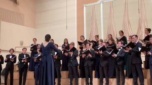 А.Ю.Мдивани "Ой, пара дамоу"/ белорусская нар. песня. Солист Д. Панков. Дир. Розалия Есаян