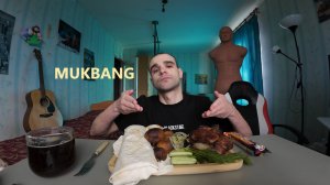 МУКБАНГ ШАУРМА / СВИНАЯ КОРЕЙКА / ШАМПИНЬОНЫ НА ГРИЛЕ / ОВОЩИ / ШОКОЛАД Nuts / ИТИНГ АСМР