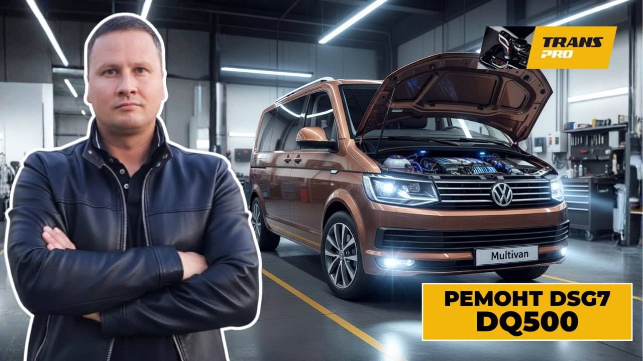 Ремонт DSG VW Multivan. Ремонт DSG7, DQ500, 0BH, 0BT. Обзор VW Multivan