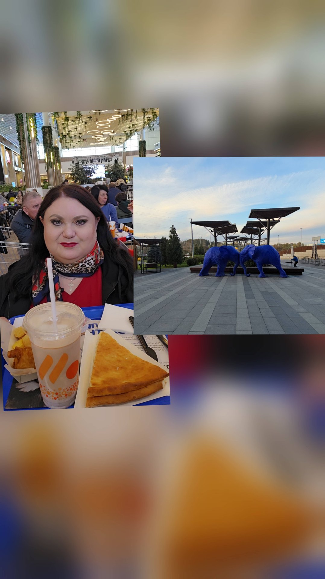 Уличный Мукбанг ☕️ Запретная еда 🍔ТРЦ Мега-Ашан 🛍 Шопинг смотреть онлайн