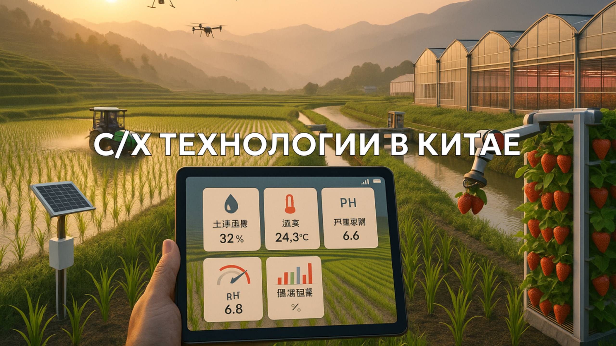 Новые сельскохозяйственные технологии Китая смотреть онлайн