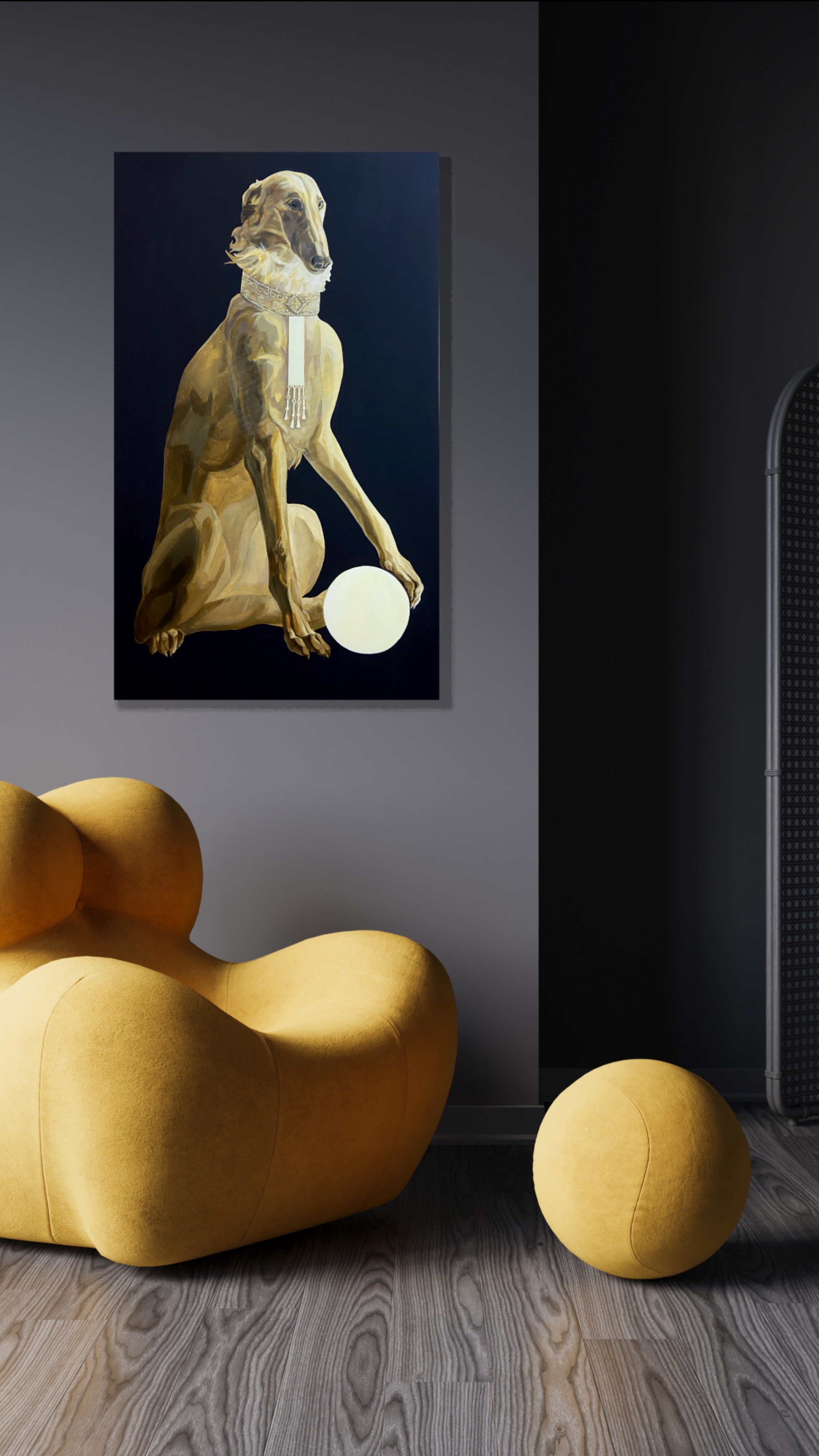 Три Императорские борзые | процесс создания