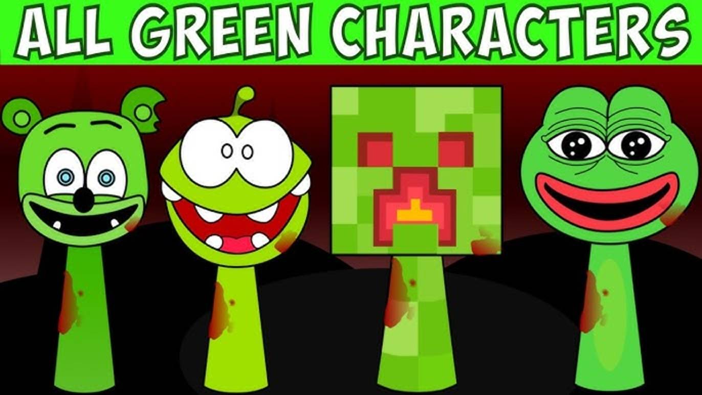 💚 EVERY GREEN OC Characters From Sprunki Wenda Treatment — All Versions Comparison смотреть онлайн