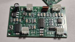 Работа планки ФМ на чипе ВК1198 от потенциометра