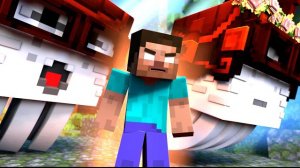 ЗЛОЙ ХЕРОБРИН ПРОТИВ СТИВА В МАЙНКРАФТЕ, БИТВА