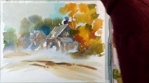 Осень укрыла тишиной