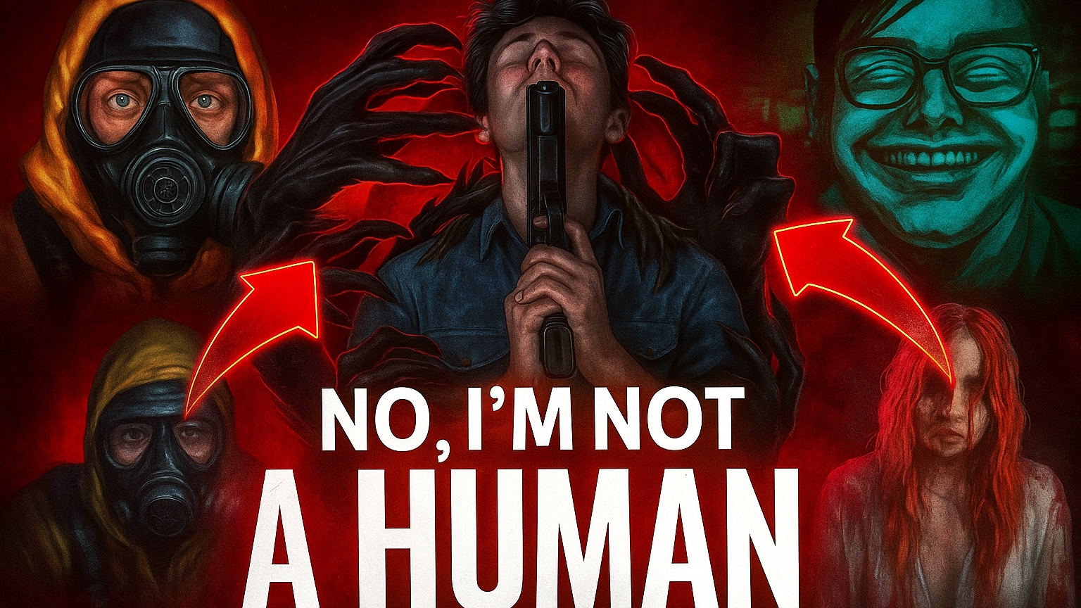 Все КОНЦОВКИ ➣ No, I'm not a Human смотреть онлайн